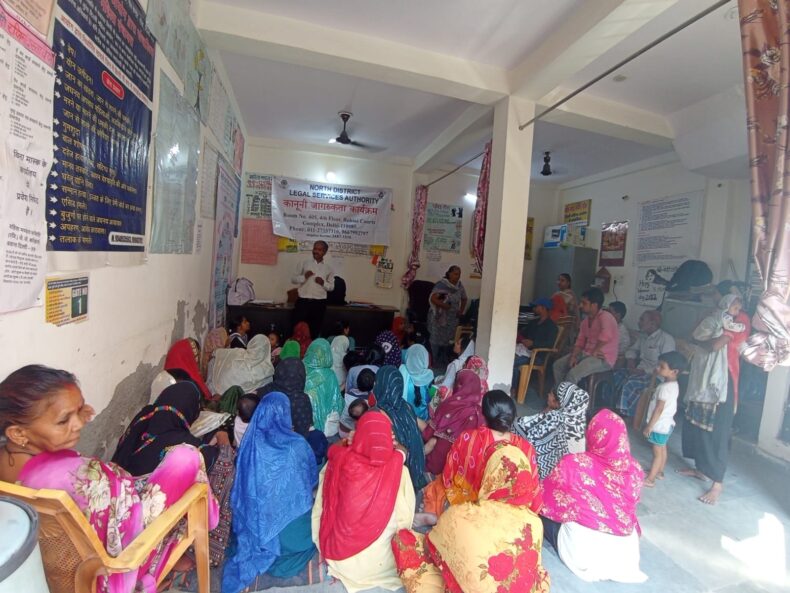 MAHILA PANCHAYAT PROGRAMME AT MAHILA MANDAL SAMITI