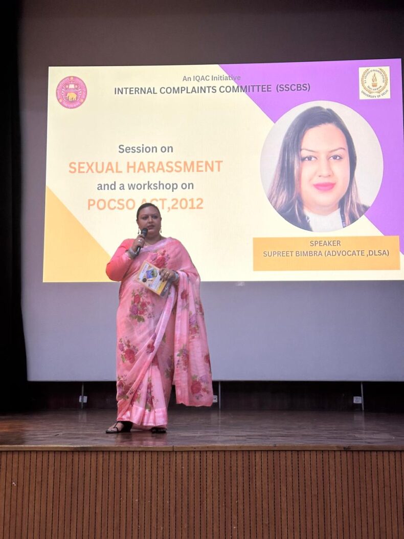 Session on Sexual Harassment and a workshop on POCSO Act, 2012