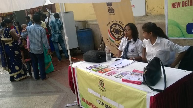 ON 29.09.2017, A Legal Awareness Programme was conducted NDDLSA at Birla Mandir to Spread Awareness among the people visting temple during the Festival Season.