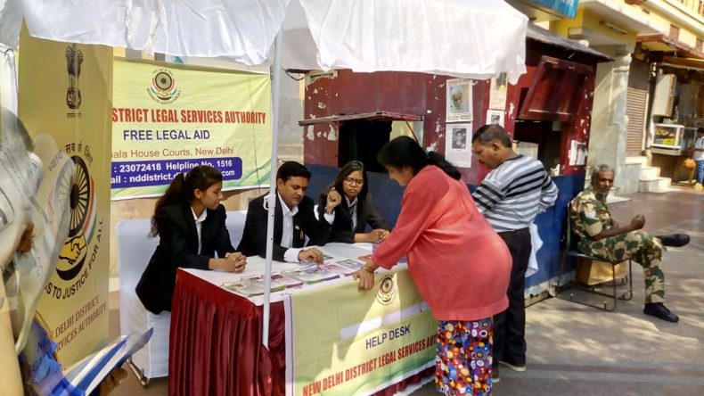 ON 27.09.2017, A Legal Awareness Programme was conducted NDDLSA at Birla Mandir to Spread Awareness among the people visiting temple during the Festival Season.