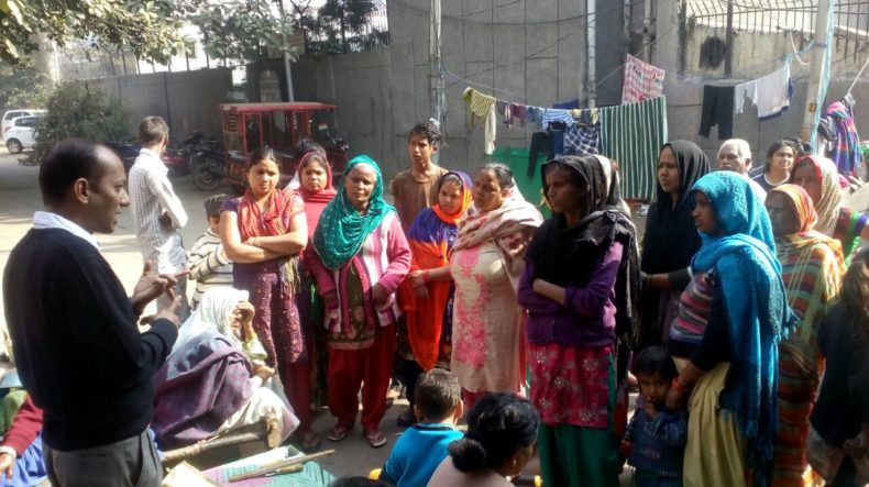 Legal Awareness Programme at Mandir Marg on 02.02.2018. Sh. Hrishikesh Jha, LAC/NDDLSA as a Resource Person.