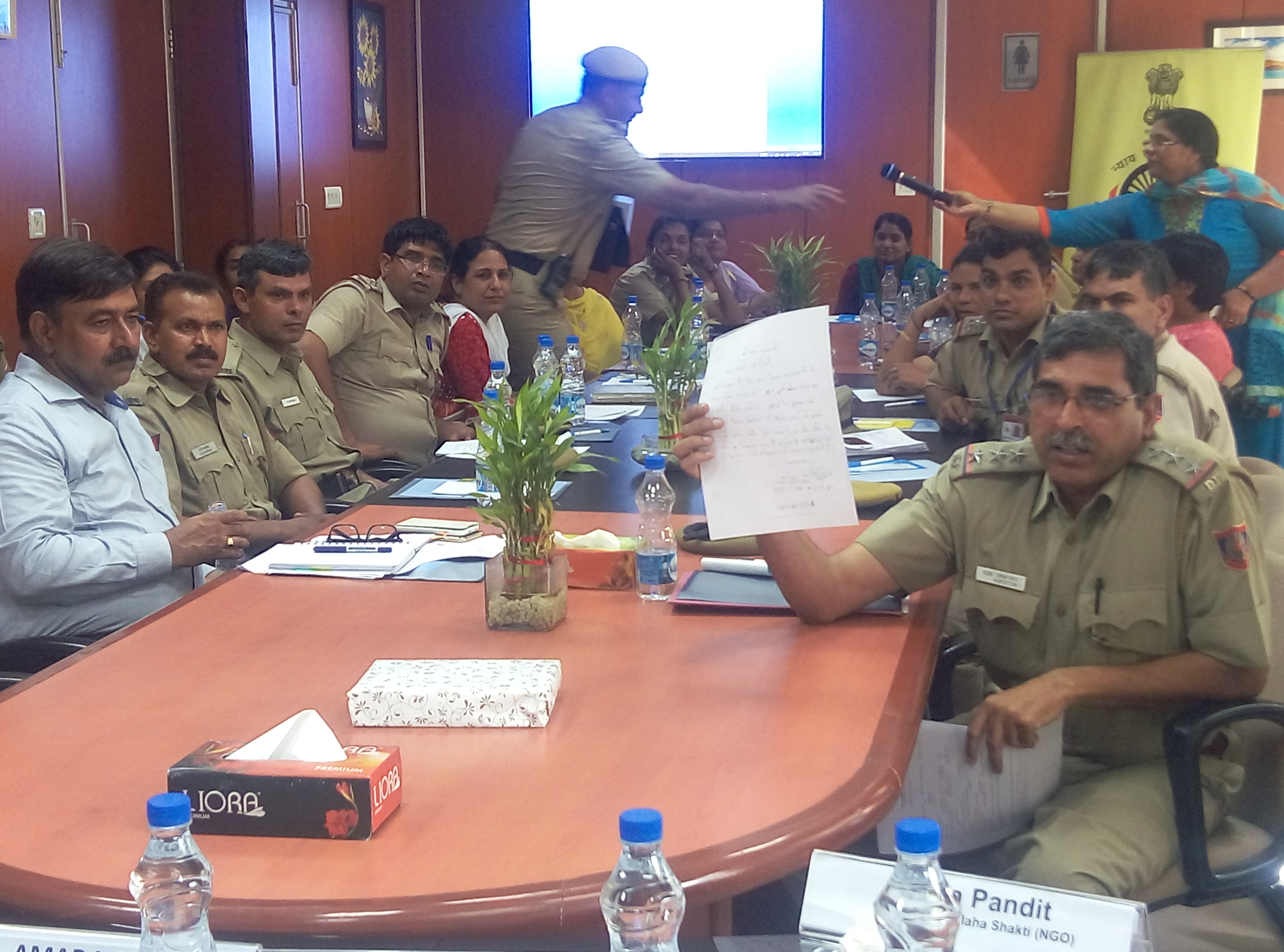 An Awareness Program held on 04.04.2016 on the topic Best practices in Investigating crime against women.