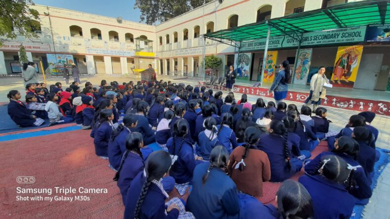 Awareness Programme was organized for the students of Classes 6th to 12th on the topic “ Good Touch Bad Touch, POCSO,  Child Marriage Virtual Touch, Cyber Safety and Cyber Consciousness” on 27-01-2025 to 29-01-2025  at Govt. Girls Senior Secondary School No. 01 Brahampuri (1105026).