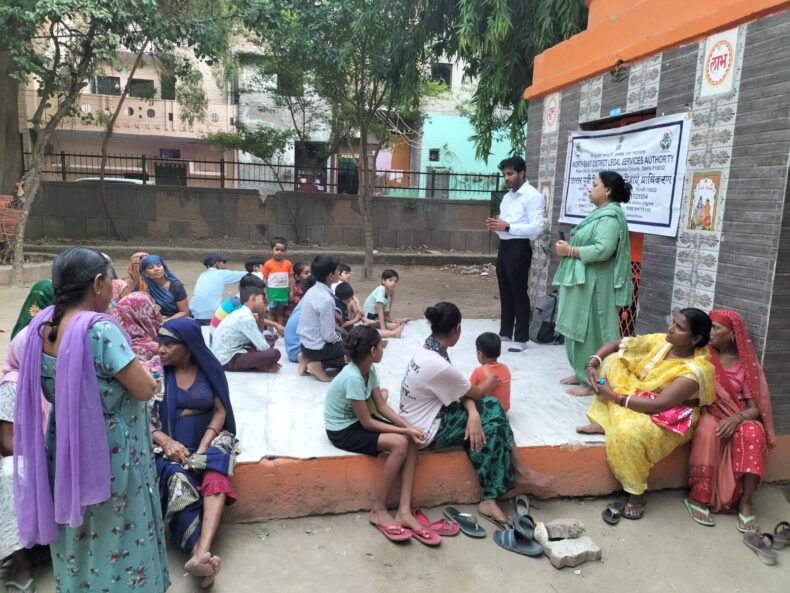 DLSA North East has organised an awareness programme for Senior Citizens on the topic of “ maintenance and welfare of Senior Citizen  Act, 2007