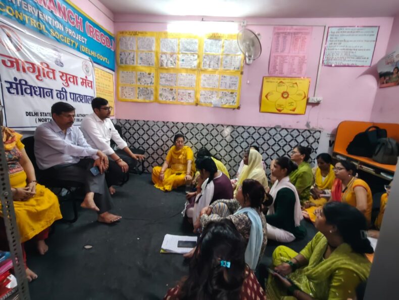 DLSA North-East has celebrated International Labour Day on 01-05-2025 under this celebration DLSA North East has organized an awareness programme for Construction Labour, and Home Based Workers