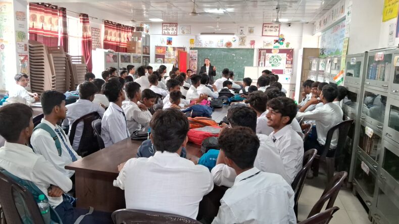 DLSA North East organized an awareness program for school students of classes 9th to 12th. The program, held at Govt. Boys Senior Secondary School, was conducted under the DAWN scheme and focused on “Drug Addiction, Major Reason for Drug, Effect of Drugs