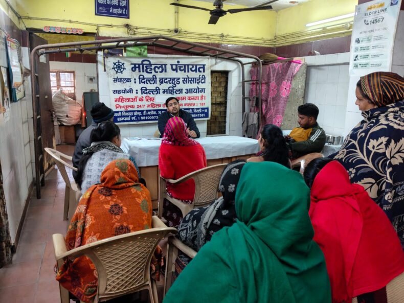 DLSA North East Organize a Legal Awareness programme for general public on the topic of “Drug addiction, Major Reason for drug use, Effect of drugs and Government initiatives to tackle Drug Addiction AND Child Marriage ,  at Delhi BrotherHood Society, Mahila Panchyat.