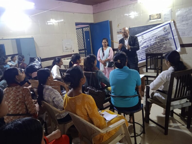 , DLSA North East organise an awareness programme for women’s at Community Welfare Organisation, Near SBI Bank Gokalpuri, NGO, on the topic of “Special Marriage Act, 1954, POCSO Act, Good Touch Bad Touch, Sexual Harassment of women at work place, Dowry Prohibition Act, Famiily Laws, How to file FIR, POSH Act and Free Legal Aid.