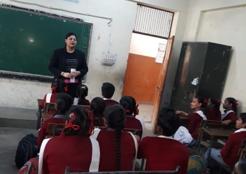 Legal Literacy Programme at Sarvodaya Kanya Vidyalaya, JJ Colony, Wazirpur