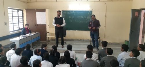 Legal Literacy Programme at Sarvodaya Co-Ed. Vidyalaya, Rani Khera