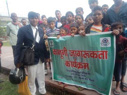 Legal Awareness Programme at G-Block, JJ Colony, Wazirpur