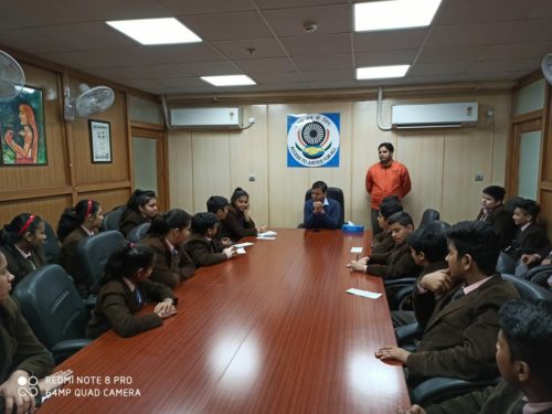 Court Visit of Sovereign School students, Sector-24, Rohini on 17.01.2020