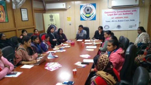 DLSA, NW conducted an awareness program for Single Women, vulnerable women, and transgender on the topic “Access to Legal Asistance”