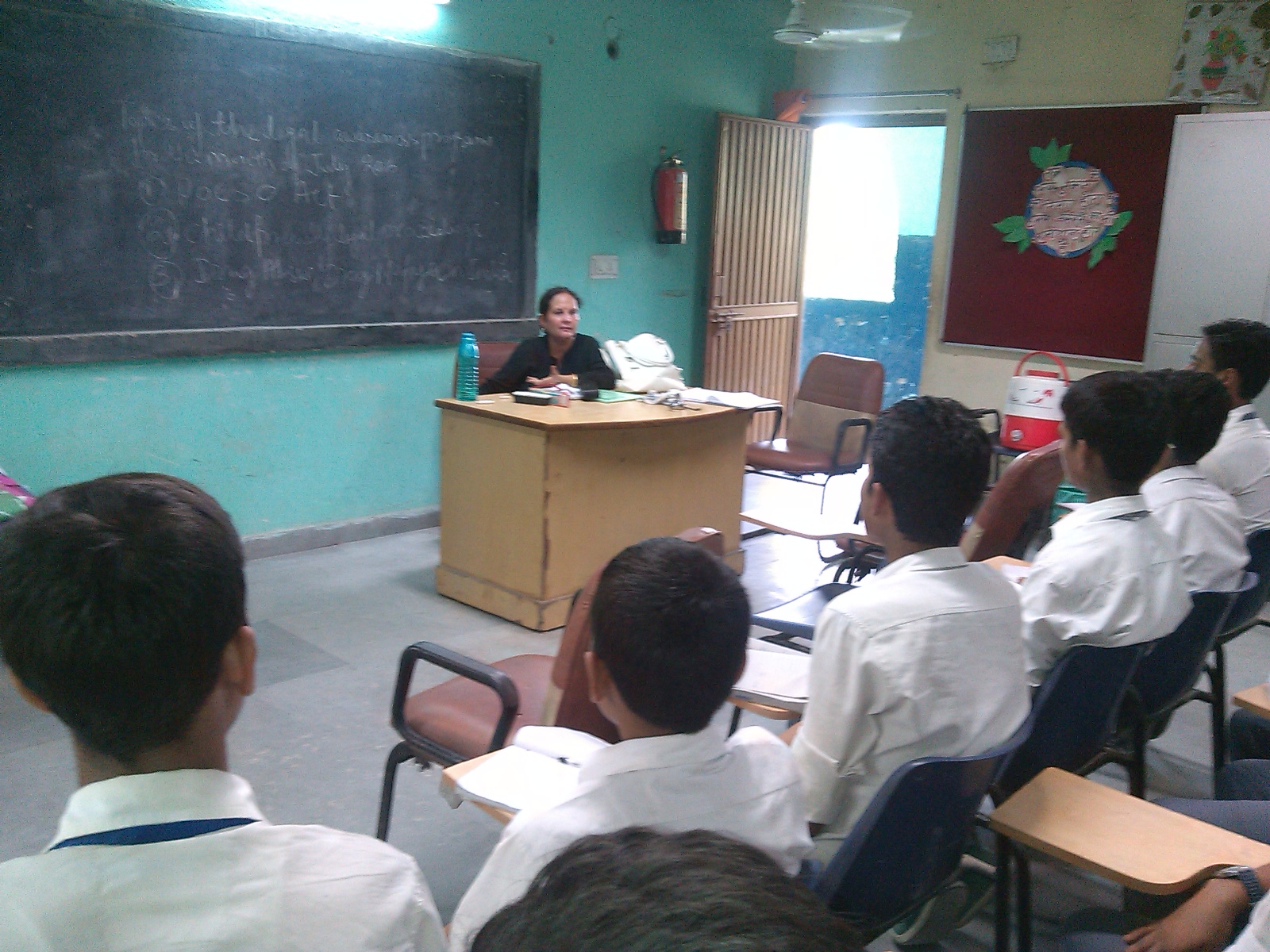 LEGAL LITERACY PROGRAMME CONDUCTED IN SCHOOL AT SANGAM VIHAR, SBV, J BLOCK, (ID 1923357) ON “ DRUG ABUSE/ERADICATION OF DRUG MENACE OR CHILD FRIENDLY LEGAL SERVICES, AND POCSO” BY RESOURCE PERSON MS VANDANA SHARMA EMPANELLED ADVOCATE UNDER THE SUPERVISION ON DLSA(SOUTH) ON 11.07.2016