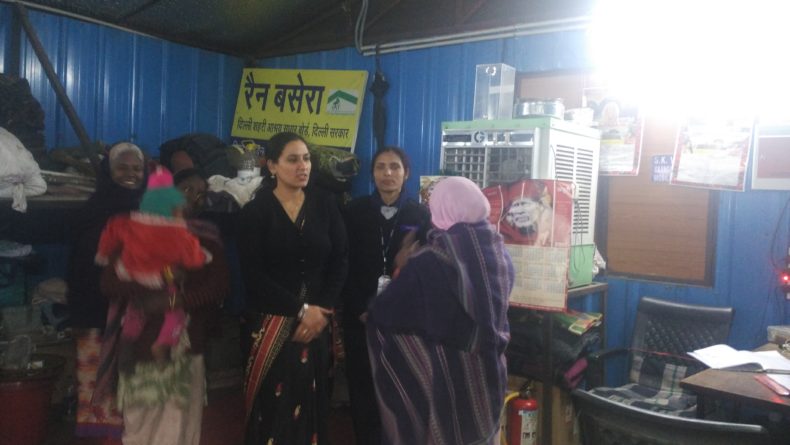 DLSA (SOUTH) ORGANIZED A VISIT OF SHELTER HOMES ON 09.02.2017