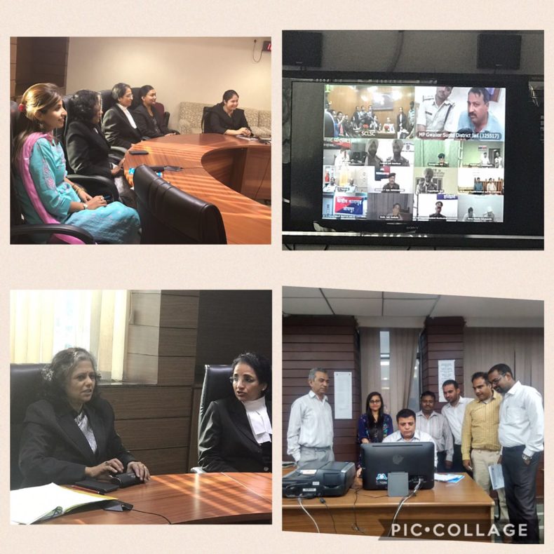 INAUGURAL OF VIDEO CONFERENCING SYSTEM AND RE-LAUNCH OF REVAMPED WEBSITE OF SUPREME COURT LEGAL SERVICES COMMITTEE ON 22.03.2017