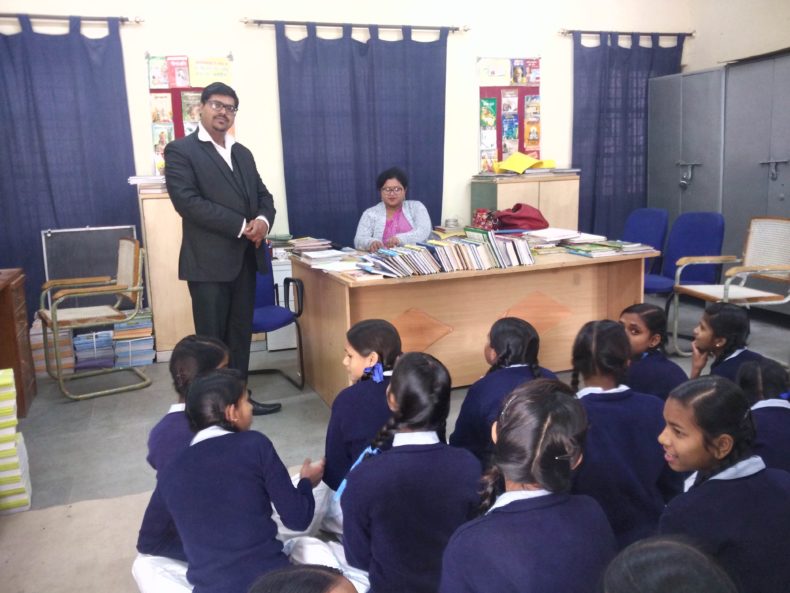 LEGAL LITERACY CLASSES CONDUCTED AT NEB SARAI GOVT.(CO-ED) SS, (ID-1923031) ON 13.02.2017