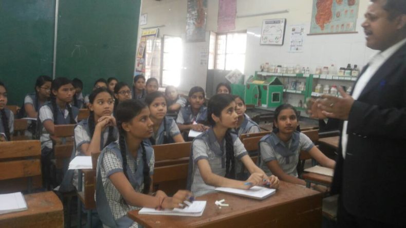 LEGAL LITERACY CLASSES CONDUCTED AT GGSSS NO. 3, SEC-IV, DR. AMBEDKAR NAGAR, (ID-1923060) ON 13.04.2017