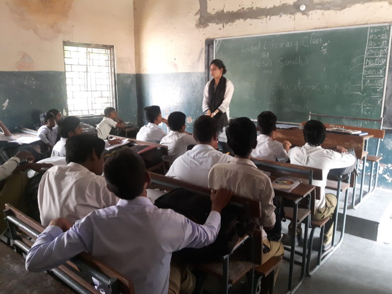 LEGAL LITERACY CLASSES AT GBSSS NO. 1, SEC-IV, DR. AMBEDKAR NAGAR, (ID-1923008) ON 08.05.2017