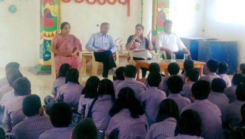 GREENING DELHI LITERACY PROJECT AT SARASWATI BAL MANDIR SR. SEC. SCHOOL (1923252) ON 28.07.2017