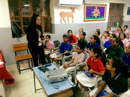 GREENING DELHI LITERACY PROJECT AT ST. JOHN’S PUBLIC SCHOOL, MEHRAULI (1923256) ON 28.07.2017