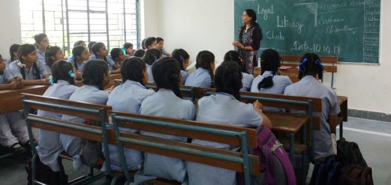 LEGAL LITERACY CLASS AT GGSS LADO SARAI, (ID-1923051), NEW DELHI ON 11.09.2017