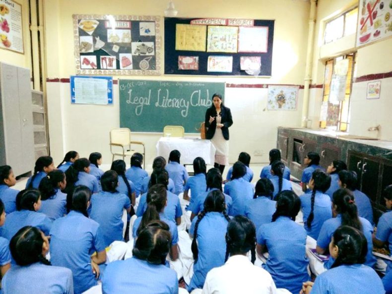 LEGAL LITERACY CLASS AT GGSSS, ,NO.1, DR. AMBEDKAR NAGAR, (ID-1923044) ON 13.10.2017