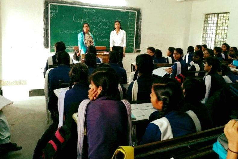 LEGAL LITERACY CLASS AT GGSSS, SANGAM VIHAR (ID-1923052) ON 13.10.2017