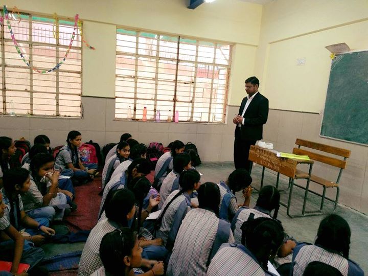 LEGAL LITERACY CLASS AT GGSSS NO.3, SEC-IV, DR. AMBEDKAR NAGAR, (ID-1923060) ON 16.10.2017