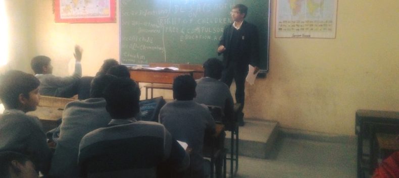 LEGAL LITERACY CLASS AT GBSSS, ARYA NAGAR (ID-1923354) ON 27.01.2018