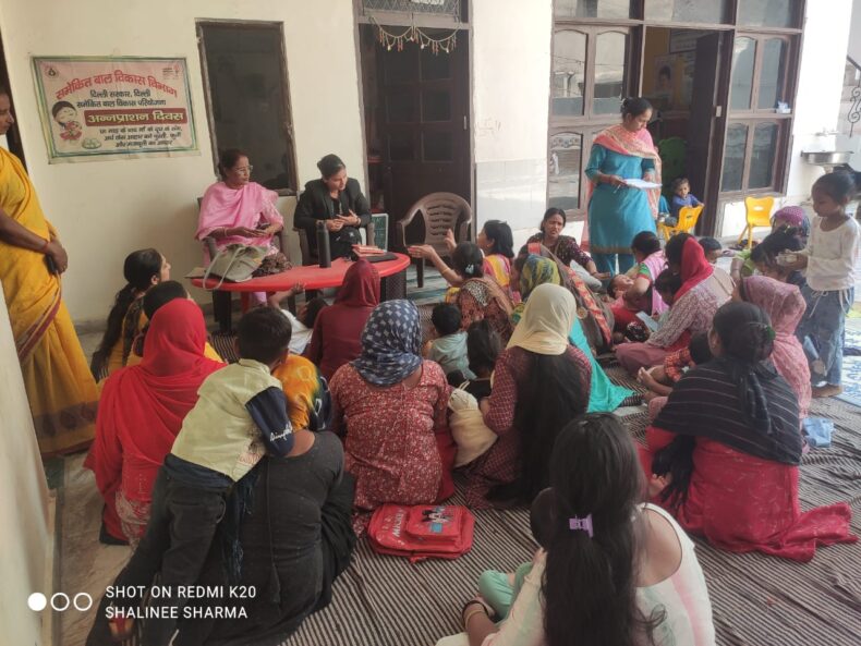 Awareness Session for women on the topic  “Free Legal Aid and Functioning of DLSA” on 04.04.2025