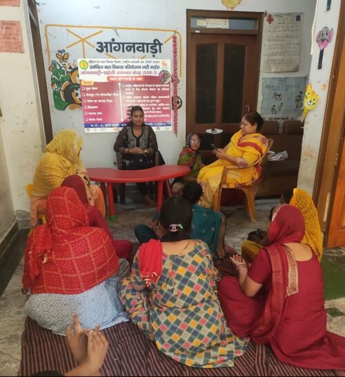 Awareness Session for women on the topic  “Free Legal Aid and Functioning of DLSA” Date: 25.04.2025