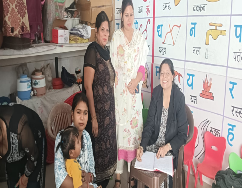 Awareness Session for women on the topic  “Free Legal Aid and Functioning of DLSA” Date: 25.04.2025