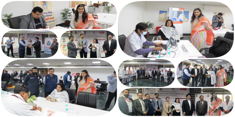 Medical Camp Organized at Saket Court Complex (17.12.2025)