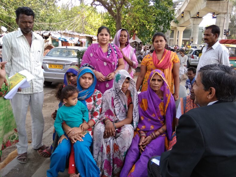 DLSA Shahdara in association with DLSA North East organized Legal Awareness Programme on the topic “Child and Adolescent Labour (Prohibition and Regulation) Act, 1986” at Indira Camp, Karkardooma Court, Delhi on 12.04.2018.