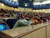 Legal-cum-Menstrual Hygiene Awareness Programme as a part of campaign “New Shades of Sangini” for female sanitation workers of EDMC on 28.05.2019 at EDMC Auditorium, Patparganj Industrial Area, Delhi