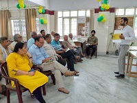 Legal Awareness Programme on the topic “Maintenance and Welfare of Parents and Senior Citizens Act, 2007 & Law on Will” for Senior Citizens on 07.06.2019 at Swabhiman Parisar, Kasturba Nagar, Shahdara, Delhi-110053.