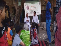 DLSA Shahdara set up Helpdesk at Near Raghunath Mandir, Peeli Mitti, Janta Mazdoor Colony, Welcome, Delhi on 02.05.2019.