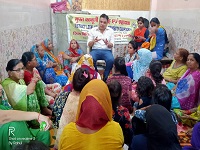 Legal Awareness Programme on the topic “Protection of Women from Domestic Violence Act, 2005” at F-1 Block, Sunder Nagari, Shahdara, Delhi on 21.06.2019.