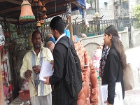 Door to Door Campaign on 11.06.2019 at Jhuggi Hasanpur depot, Hasanpur Gaon, Patparganj, Delhi.