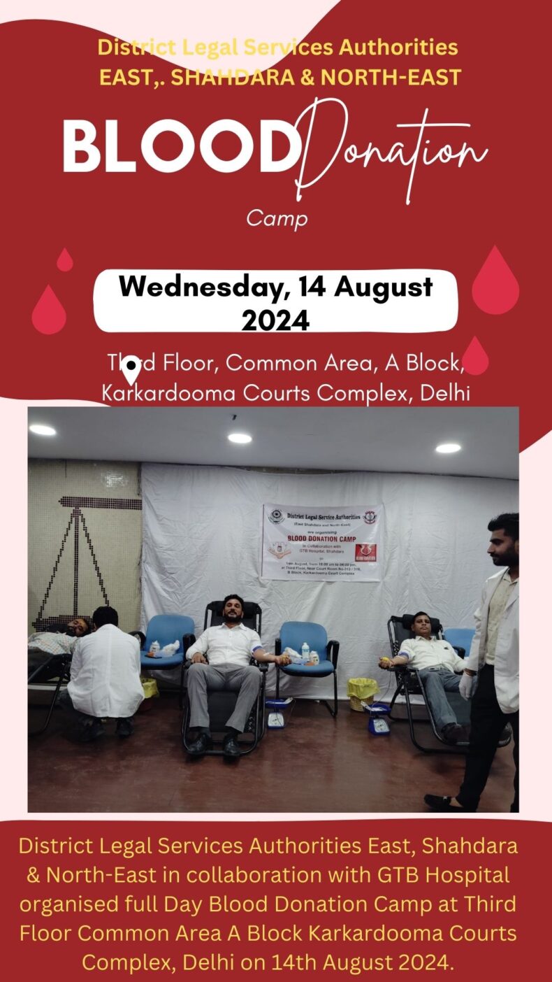 Blood Donation Camp on 14th August, 2024