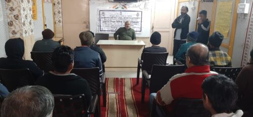 Awareness programme on the topic “NDPS Act & Services being provided by DLSA” on 12.01.2025