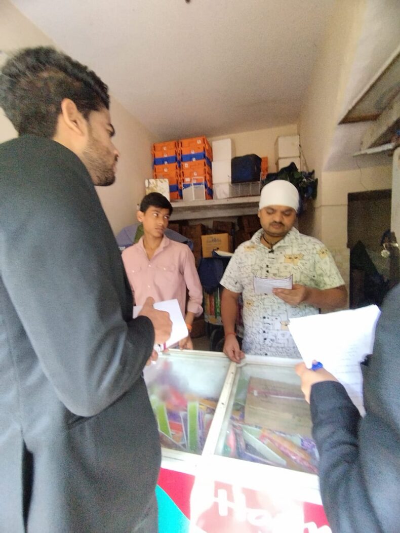 Door to Door Campaign under Special Internship Drive From 03.09.2025 & 04.09.2025