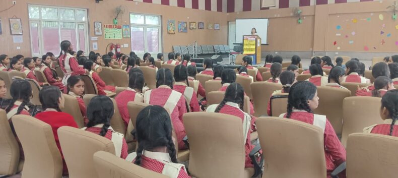 Awareness Session on the topic “Impact of cyberbullying on unity and ways to provent it” & “Provisions of the POCSO Act” on Sarvodaya Kanya Vidhyalaya, Vishwas Nagar