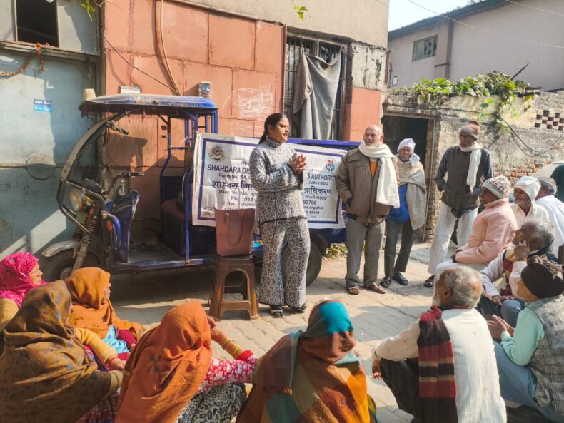 Awareness Session on “NDPS Act & Services being provided by DLSA” on 26.12.2025 at G Block, Sunder Nagri.