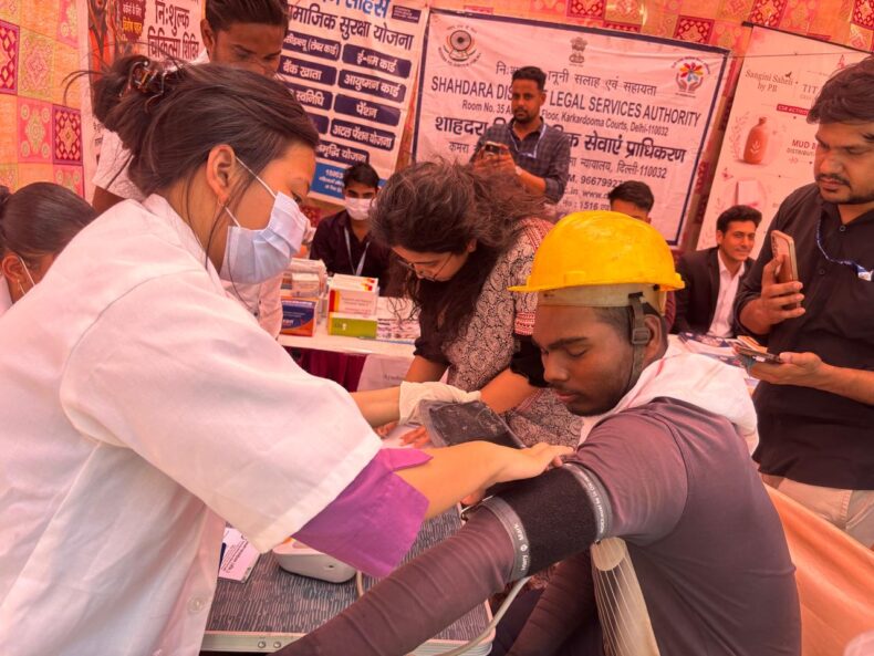 Mega Camp for Labourers on 06.06.2026
