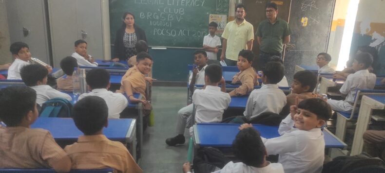 Awareness Session on the topic:  1.	Protection of Children from Sexual Offences (POCSO) Act, 2012 and Reporting Mechanisms. 2.	Rights of Children regarding Child Marriage  on 08.07.2026