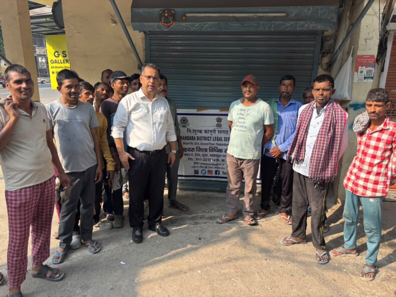 Labour Rights, Minimum wages, consumer protection Financial Fraud and availability of free legal aid through Shahdara DLSA and NALSA’s Helplines.