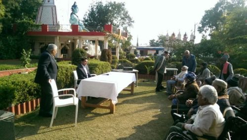 Legal literacy program for senior citizens at Vridh Ashram