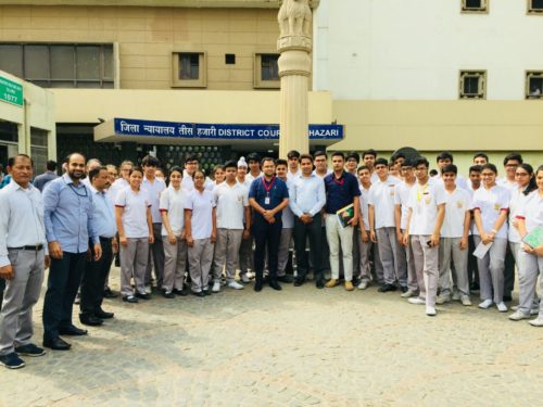 Visit of school students from Springdales School